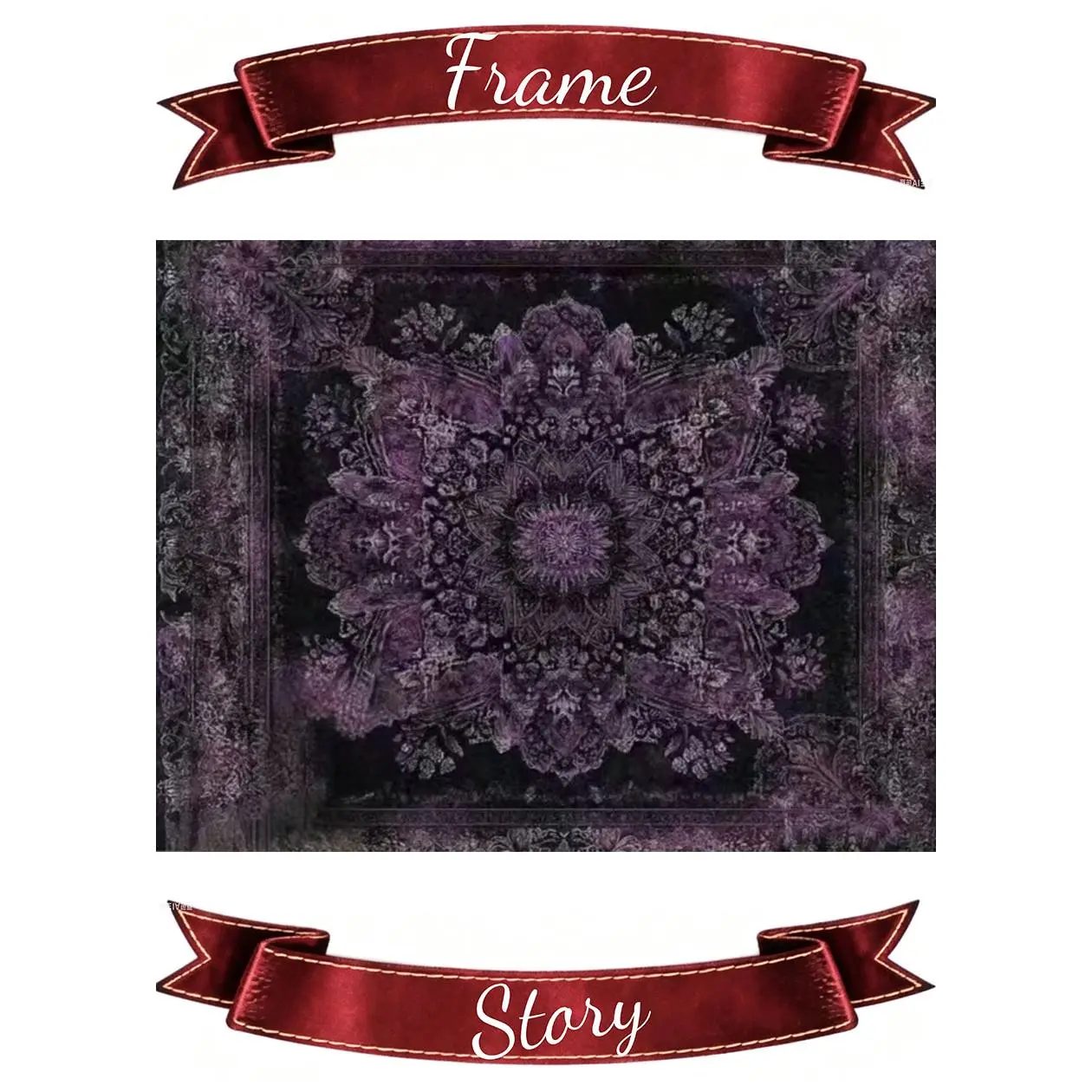 Bohemian Mandala Tapestry Wall Hanging - Soft Suede Polyester Decorative Tapestry, Horizontal Home Wall Hanging for Living Room, Hardware-Free Easy Installation, Various Sizes, Perfect Gift, Hippie Decor, Bohemian Style, Bohemian Tapestry Style
