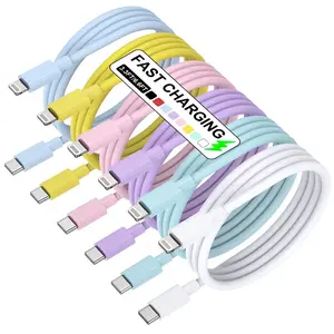 Fast Charging USB-C to Lightning Data Cable, 100.58cm/201.17cm, Compatible with iPhone 14/13/12/11 Pro Max/XR/XS/x/8/7/6 Plus/se, Carplay Support, Type C Charging