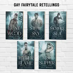 MM + MMM Fairytale Retelling Romantasy - Complete Series Book Bundle + Artwork Romance Fantasy Set Romance Books