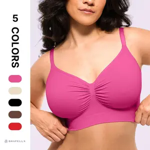 Shapellx ZeroFeel Wireless Bra – Wide Band & Cross-Back Support Sales