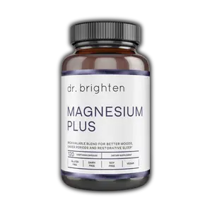 Dr. Brighten Magnesium Plus - Magnesium in Capsules for Daily Wellness and Vitality Support for Women
