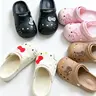 Sanrio Hello Kitty Hole-Patterned Shoes - Charming Design for Fans, Versatile for Everyday Wear, Fun & Fashionable Accessory - Decor, Boxes