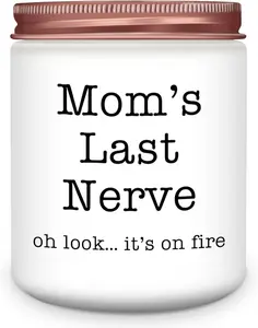 Gifts for Mom from Daughter Son, Best Mom Gifts, Funny Mom, Birthday Thanksgiving for Mom Stepmother Adoptive Mother, Mom's Last Nerve-7 oz