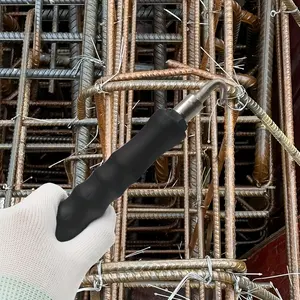 Half-Automatic Steel Wire Hook Tool Set, Durable Hooks, Ergonomic Design for Concrete Reinforcement, Durable High-Strength Material, DIY Builders & Engineers, Concrete Reinforcement Kit