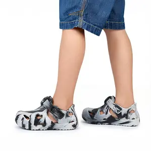 2026 New Kids Tie-Dye Clogs Sandals, Boys Girls Water Shoes, Slip on Garden Shoes for Beach Pool Shower Casual Children Shoes