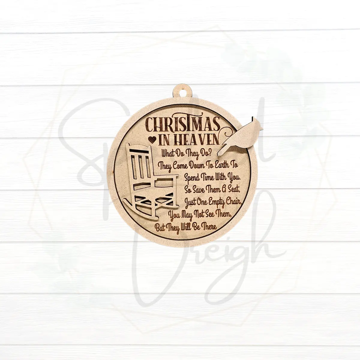 Christmas in Heaven Ornament