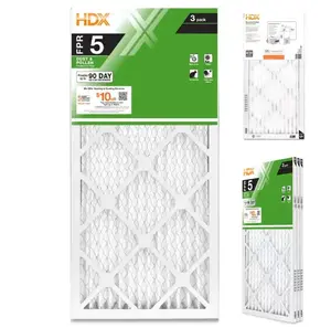 12 x 20 x 1 Standard Pleated Air Filter FPR 5, 3-Pack, Air Filters Replacement