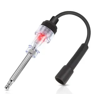 Inline Spark Plug Tester, Auto Straight Boot Engine Ignition Tester, Internal External Engine Armature Diagnostic Detector Tool for Motorcycle Lawn Mower, Car Accessories