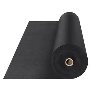 VEVOR Driveway Fabric, TikTokShopBlackFriday, Non-Woven Geotextile Fabric Heavy Duty  High Strength Material with Strong Tear and Corrosion Resistance, Ground Cover Weed Control Fabric, Weed Barrier Fabric, Landscape Fabric