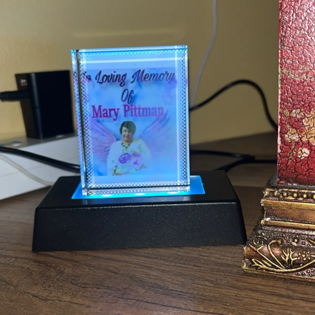 Crystal frame!