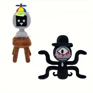 Sprunki Plush Wenda & Mr Fun Computer Toys Soft Stuffed Animal Pillow Doll Hot Gifts for Adults Kids Easter Birthday Teen Gifts