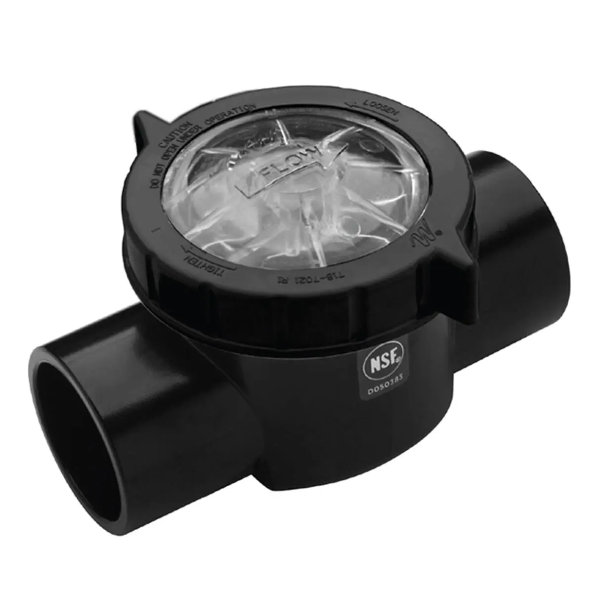 212 MAIN CPVC Check Valve (WW6007030) - 1.5 in. Straight CPVC Body, Truseal Gray Finish, PVC Valve for Aquatic Fitness Equipment, Pcv Valve