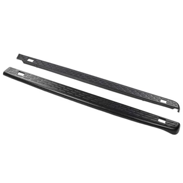 Fit For 2007-2013 Silverado 1500 2500 HD 3500 HD 6'6" Bed Rail Caps Cover Black