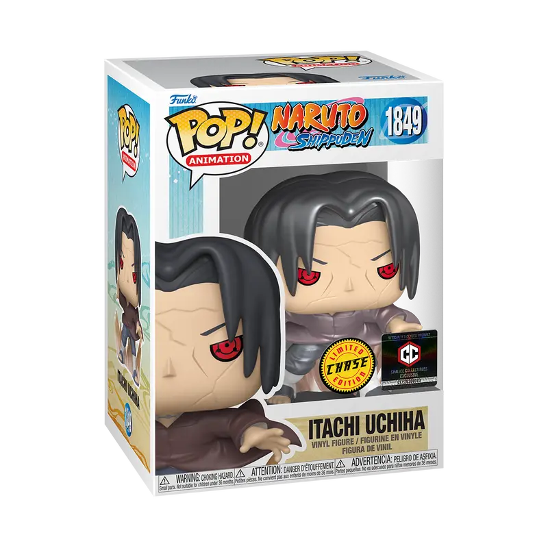 Funko Pop! Naruto: Shippuden - Itachi Uchiha (Edo Itachi) (Chalice Collectibles) (Chase) #1849 Exclusive Collectible Pop Vinyl Figure