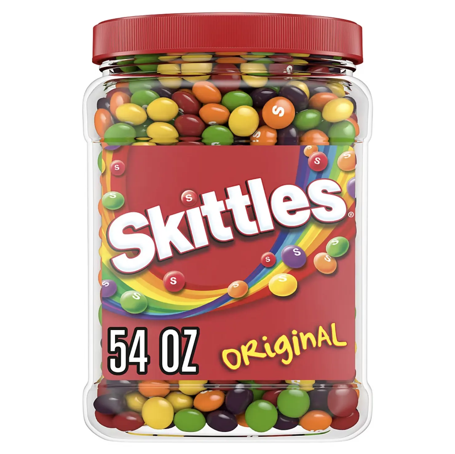 Skittles Chewy Original Fruity Candy, Jar 54 oz Skittles Chewy Original Fruity Candy, Jar 54 oz