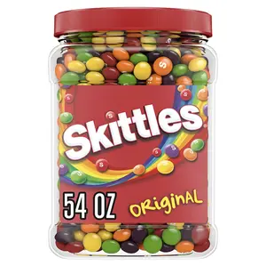 Skittles Chewy Original Fruity Candy, Jar 54 oz