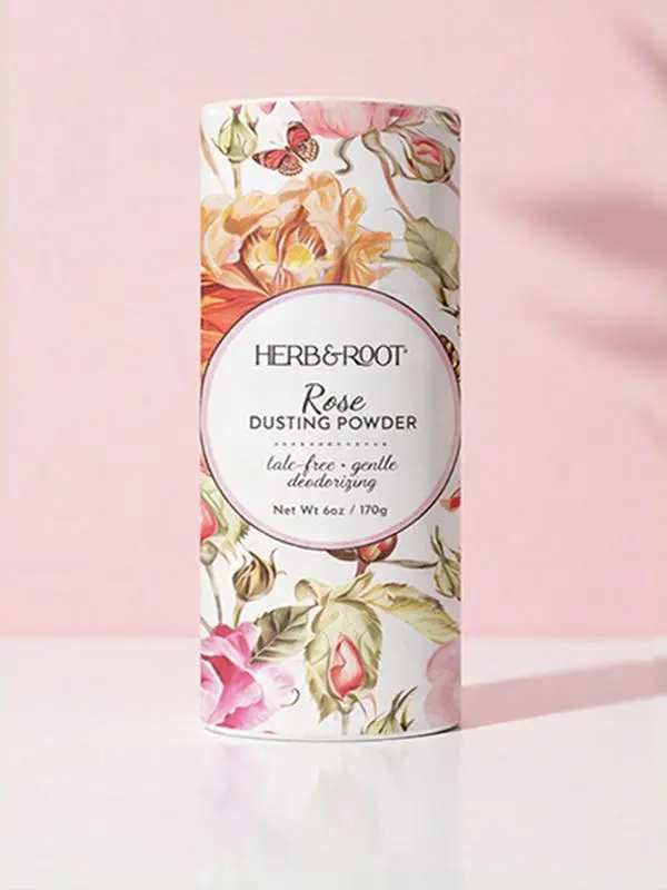Herb & Root Scented Talc-Free Dusting Powder for Women or Men, Choose Your Scent, 6 oz - Fragrances, Body Care Skin Repair