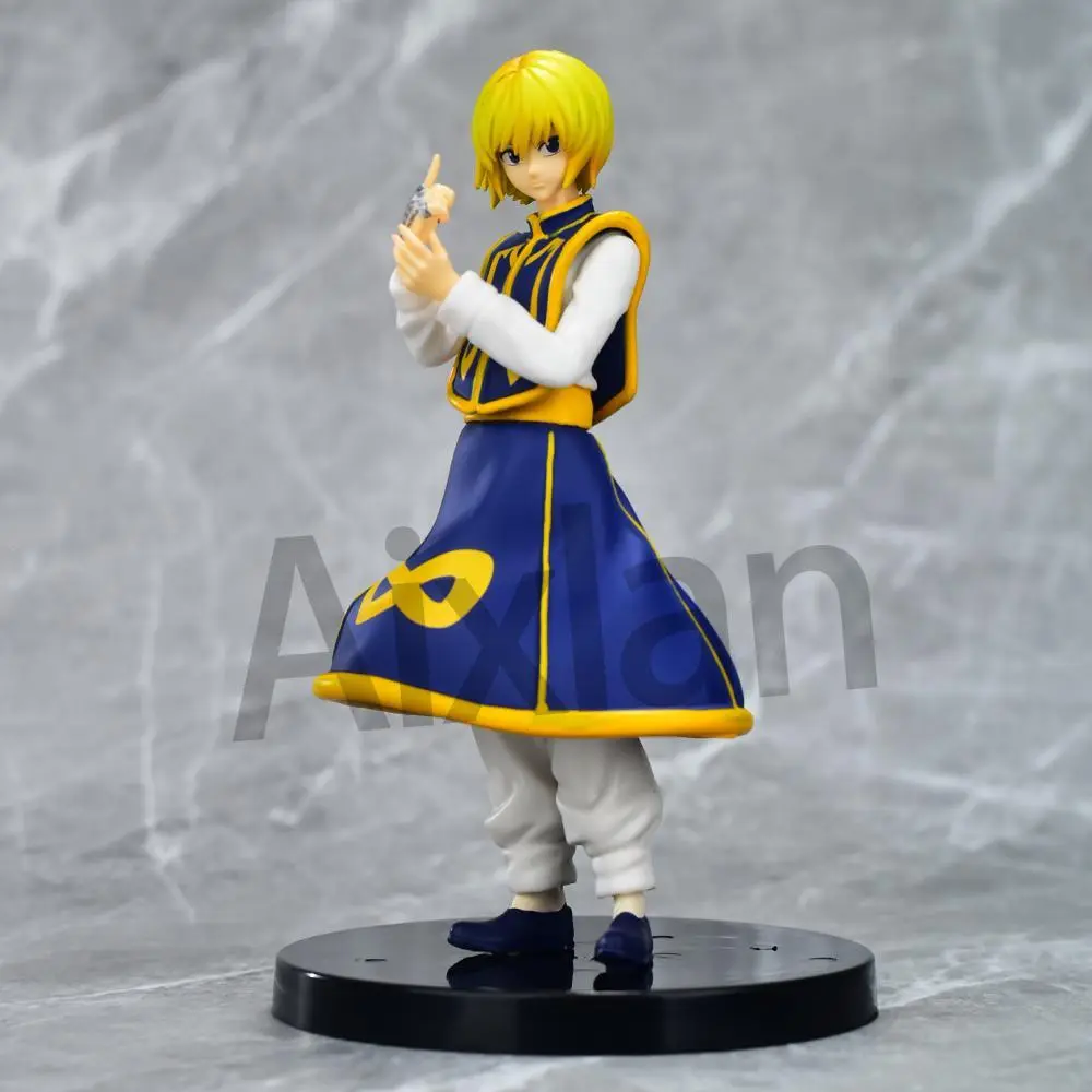 Aixlan 18cm Hunter x Hunter Anime Figure, Kurapika PVC Action Figure, Anime Collectibles, Kid Birthday Gift Charm