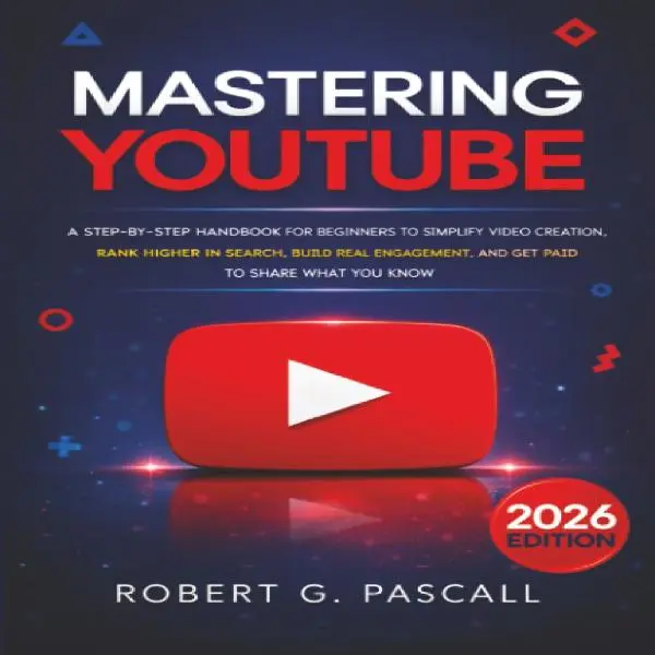 Mastering YouTube: A Step-by-Step Handbook for Beginners to Simplify Video Creation, Rank Higher in Search, Build Real Engagement, and Get Paid to Share What You Know
