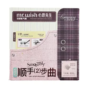 MR.WISH 32 Clusters Wispy Faux Eyelashes - Glue-Free Reusable Natural Look Individual Lashes