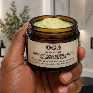 TTONE Men’s OGA Organic Face Moisturizer  Healthy, Hydrated, Confident Skin — Every Day 50ml