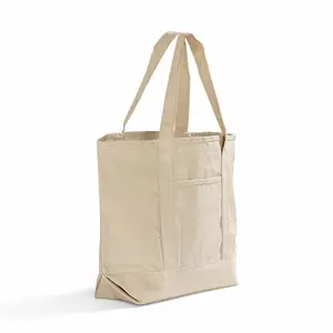 Jumbo Deluxe Canvas Tote