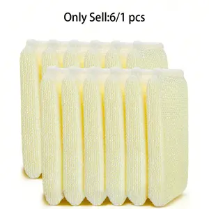 6/1 Pack Multi-Purpose Sponge, Non-Scratch, Ideal for Dishwashing and Cleaning Utensils, High-Quality Scrubbing Sponge, Kitchen and Bathroom Essential