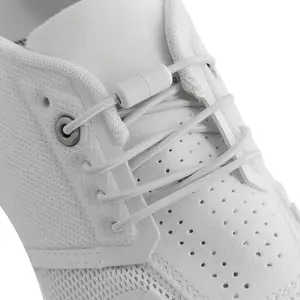 Round Slip On Shoe Laces for On Cloud Sneakers, 7/64"(2.5MM) No Tie Elastic Stretchy Bungee Shoelaces Replacement