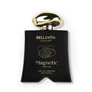 BellaVita Luxury’s Mood Collection Magnetic for Him | EDP | Grapefruit, Jasmine & Vanilla | Premium Long-Lasting Fragrance for Men | 3.38 Fl.oz