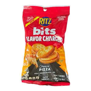 Ritz Bits Flavor Charged Cheese Pizza Cracker Sandwich- 1 Bag 3 oz