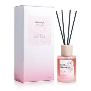 Fireless Essential Oil Diffuser, Aroma Diffuser, Simple Luxury Design, Long-Lasting Fragrance, Linen Lavender Ocean Peony, Home Bedroom Decor