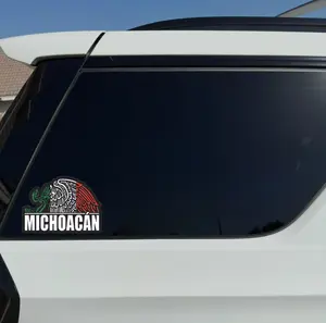 Estados De Mexico Aguila #2 Vinyl Sticker Set - Durable, Easy to Apply, Iconic Eagle Design for Mexican Heritage, Vehicle Exterior Decoration, Decals Car Stickers