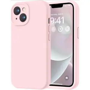 for iPhone Case Shockproof Phone Cover Designed for 6.1 inch, Premium Silicone Material, Shockproof with Soft Scratch-Resistant Microfiber Lining, Ivory for Men, Women and Girls