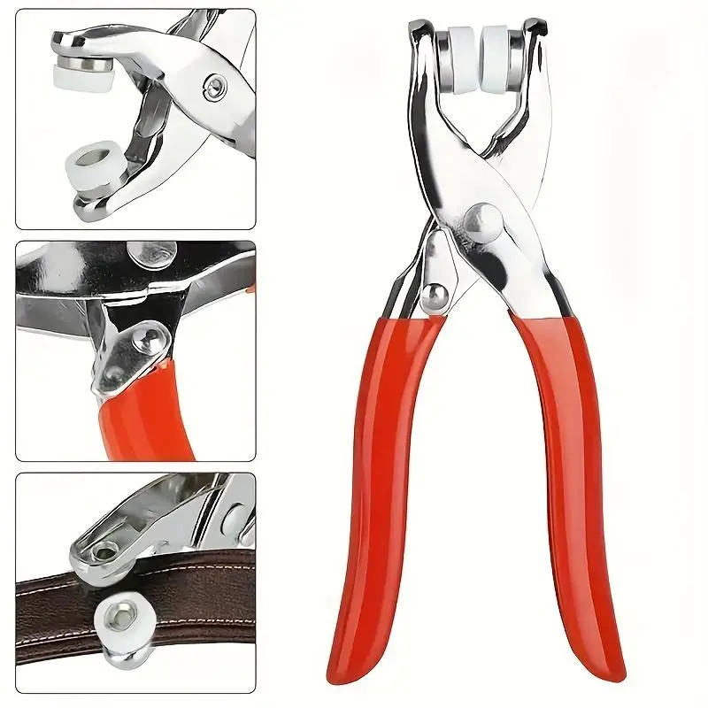 100pcs Metal Sewing Buttons And 1pc Snap Fastener Pliers Set - Easy DIY Clothes Buckle Installation