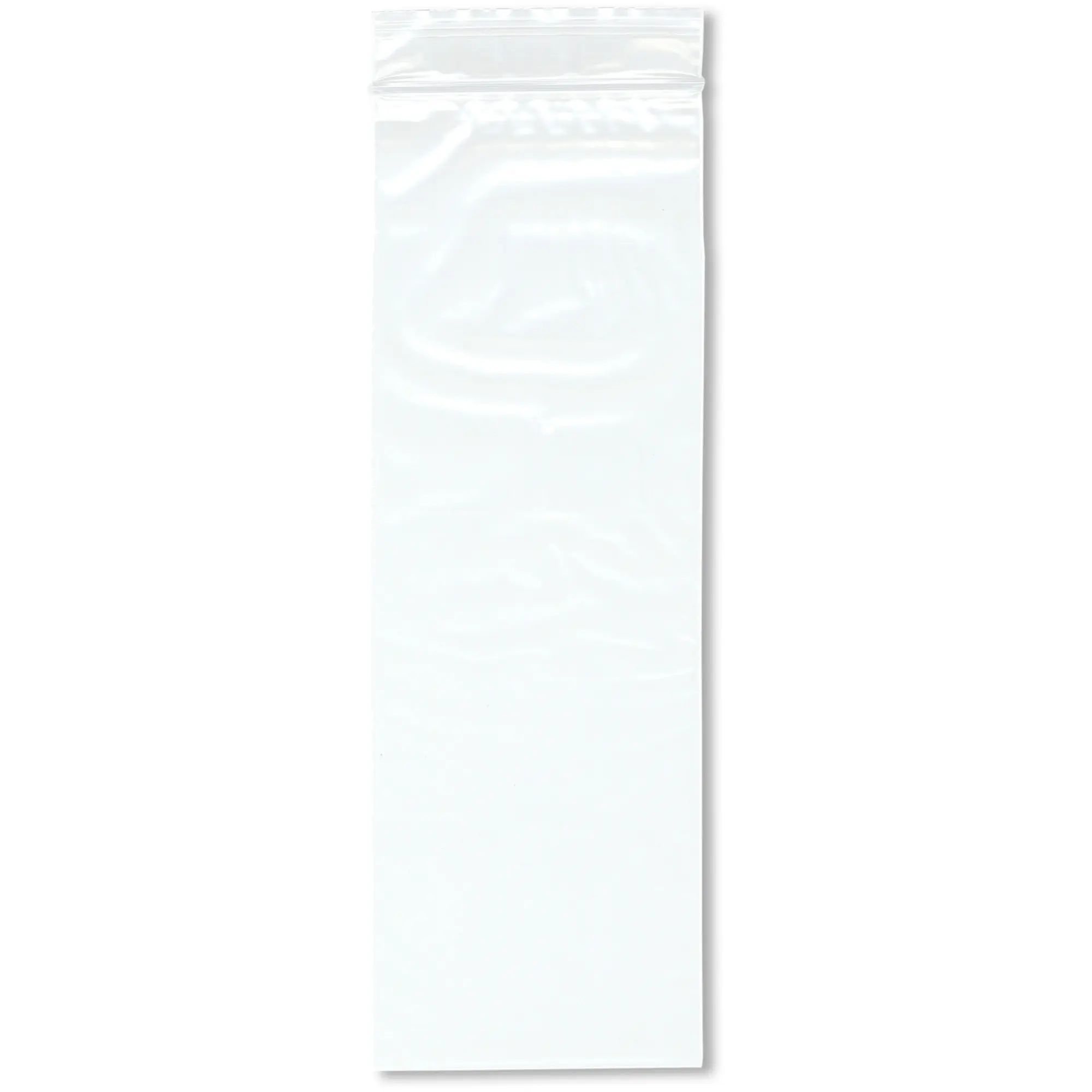 Plymor 3" x 9", 2 Mil Zipper Reclosable Plastic Bags