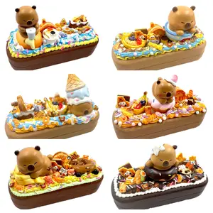 Glass Case  - Capybara Kosbling Handmade - Cream Glue