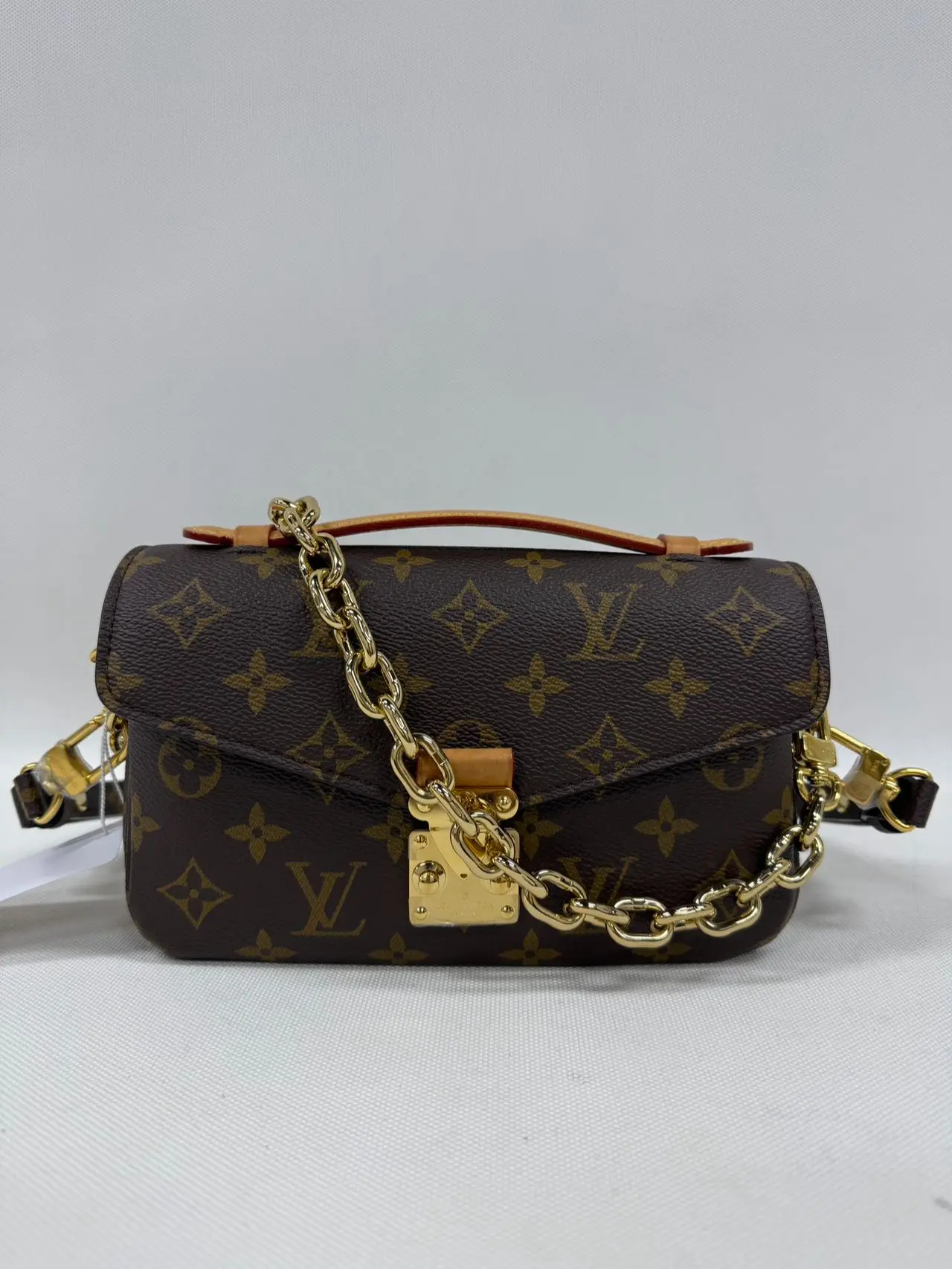 Pre-owned Louis Vuitton canvas Messenger Bags east west Pochette Métis Monogram Bag 【BF 1U】【Senza 1】