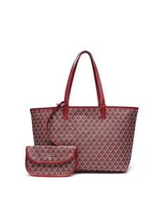 Women's Large Capacity Waterproof Casual Handbag, Fashionable Durable Commuter Bag for Parties, Dates, Work, School