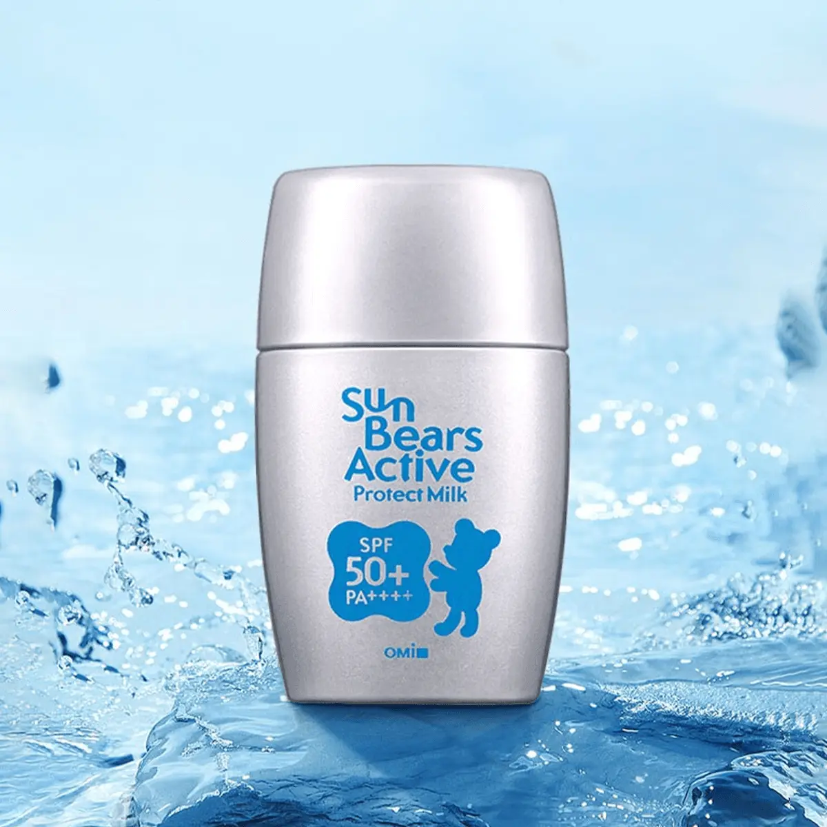 OMI Sunbears Active Protect - Sunscreen for Body - Cooling Comfort Mint Formula SPF50+ PA++++ 30g (1 oz)