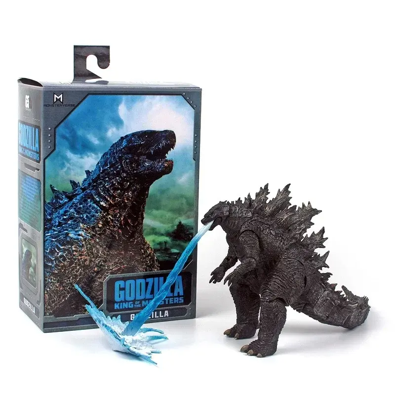 3 types Movie Godzilla Vs. King Kong Movable Model Figure Toy Neca Movie Shm Monster Nuclear Energy Gifts