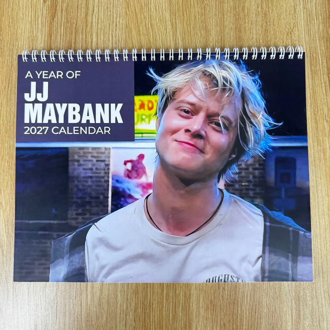 JJ Maybank 2027 Calendar Outer Banks Fan Merch OBX Room Decor Aesthetic | Rudy Pankow Pogue Life Photo Calendar 2027 New Year Gift