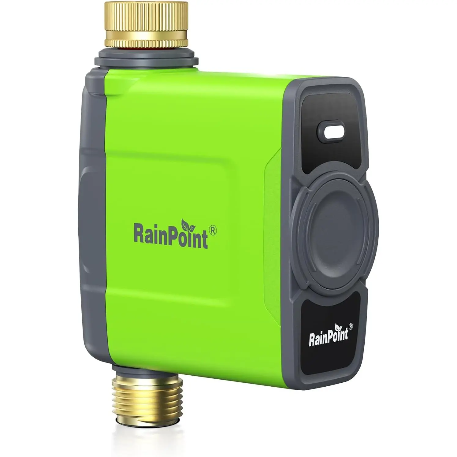 RAINPOINT WiFi Water Timer for Garden Hoses & Reels - Smart Outdoor Sprinkler Controller with Watering Plans, 116 psi, Cycle & Soak, Automatic Drip Irrigation Valve, Rain Delay, Brass Parts, Leakproof Seal, IP65 Rating, No Gateway (Garden/Lawn Use)