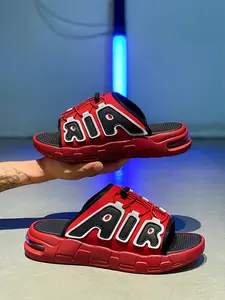 Plus-size men's AIR cushioned flip-flops, trendy and fashionable slippers