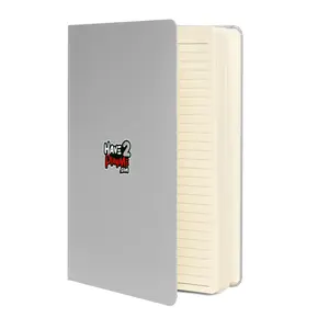 Hardcover Notebook, logo