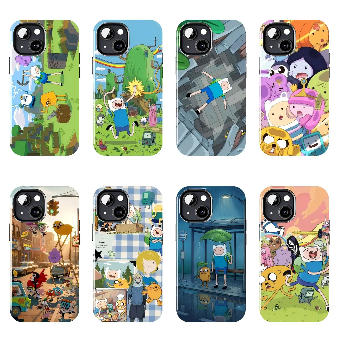 Adventure Time Finn & Jake Phone Case Suitable for iPhone 17-11 Pro Max/Plus and  Samsung Galaxy S23-25