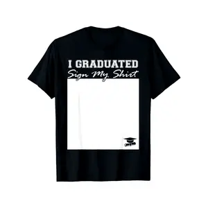 Humorous Graduation T-Shirt for Seniors, Tee for Men - Casual Summer Short Sleeve, Crew Neck, Ideal for Everyday Use And Gift Giving