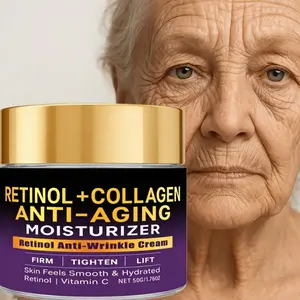 Instant Lifting Cream with Retinol and Collagen, Firming Face and Neck Moisturizer, Skin Care, Lightweight, Non-Greasy, Soft Formula, Suitable for All Skin Types, Hypoallergenic, Hydrating, Moisturizing, Moisture