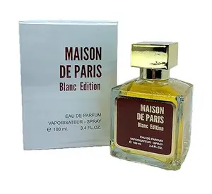 Maison de Paris Blanc Edition Unisex Cologne 3.4 Fl. Oz. Eau de Parfum Spray