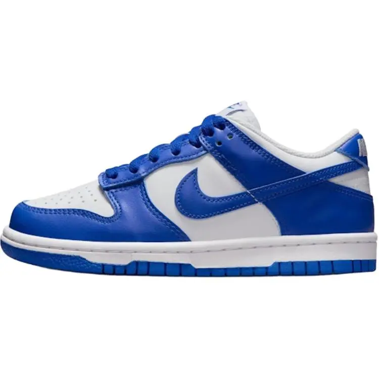 Nike Dunk Low 'Kentucky' Youth Women's Classic Breathable Mesh Upper Lightweight Training Sneaker, Durable Rubber Outsole Walking Fashion Footwear, Training Shoes, Classic Sneaker, Lightweight Sneaker