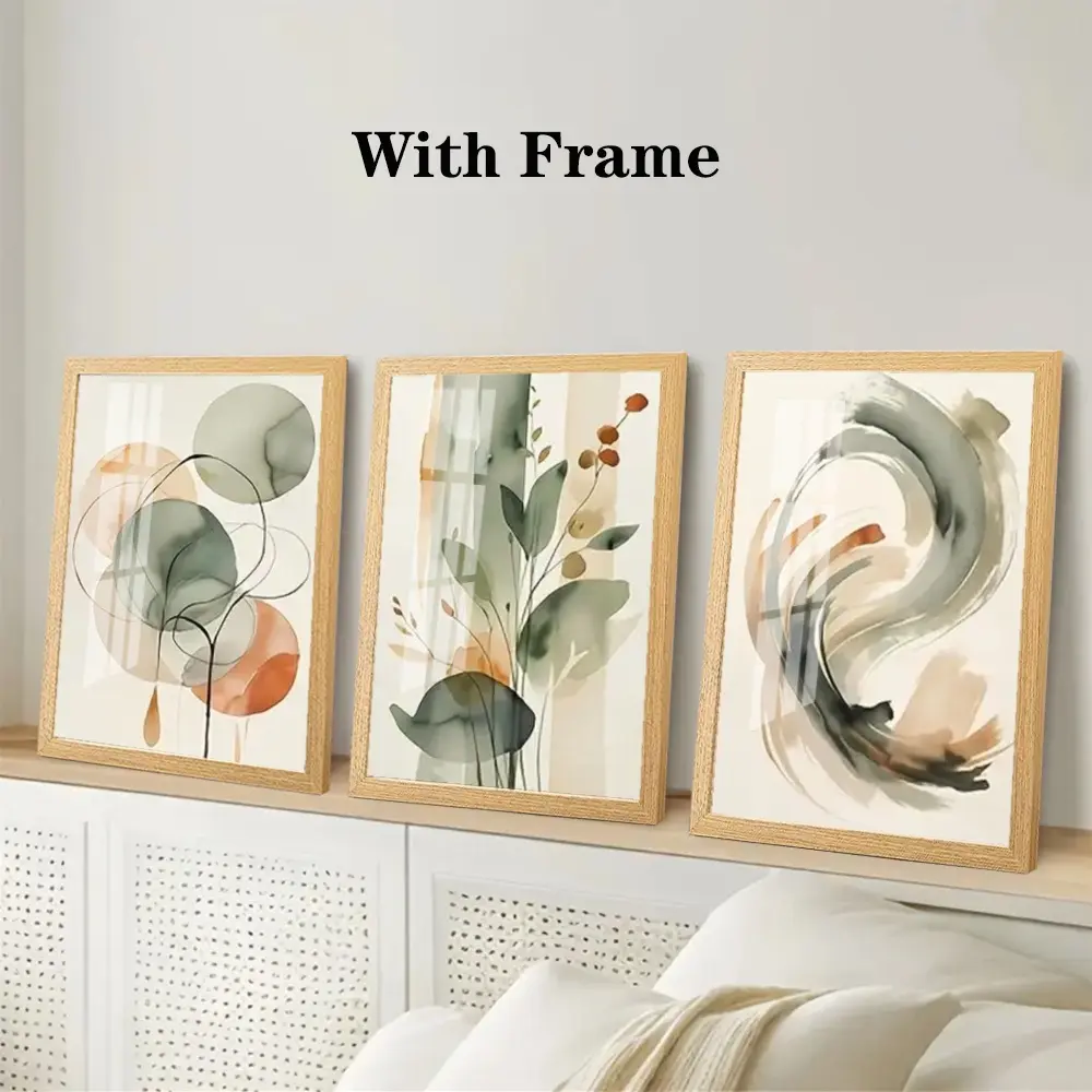 32x42cm (Wood-Tone Frame)